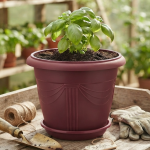 Pot à Fleurs à assiettes